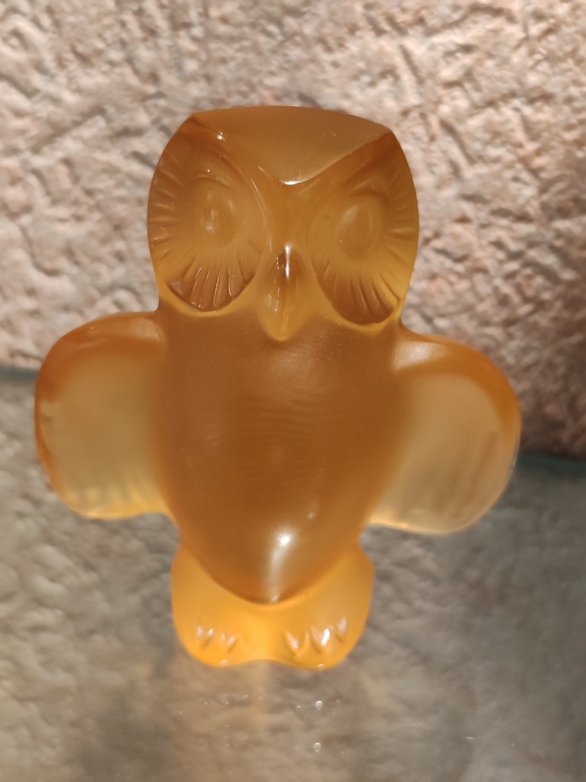 Presse-papier Chouette en Cristal d'Arques pour la maison pas cher et