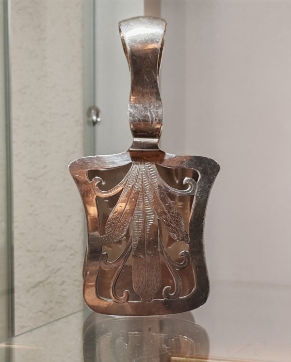 Pince à Asperges en Métal Argenté ART NOUVEAU