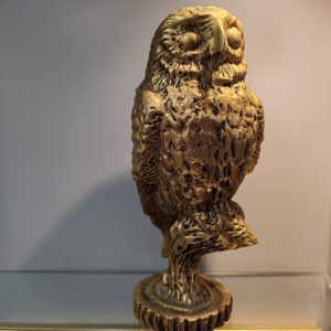 Chouette 
Bronze Doré
Hauteur 21 cm