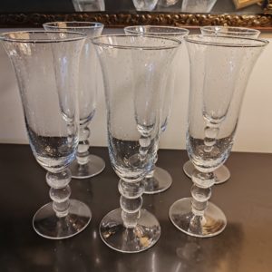 Série de 6 Flûtes BIOT
Hauteur 21 cm