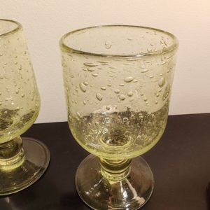 6 Verres Bullés
à pied
de BIOT
Hauteur 14,5 cm