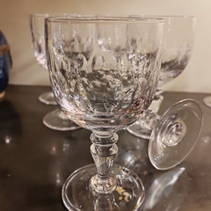 6 Verres en Cristal
de BACCARAT
Catalogue 1907
Hauteur 14,5 cm