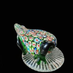 Grenouille millefiori
En Verre de Murano