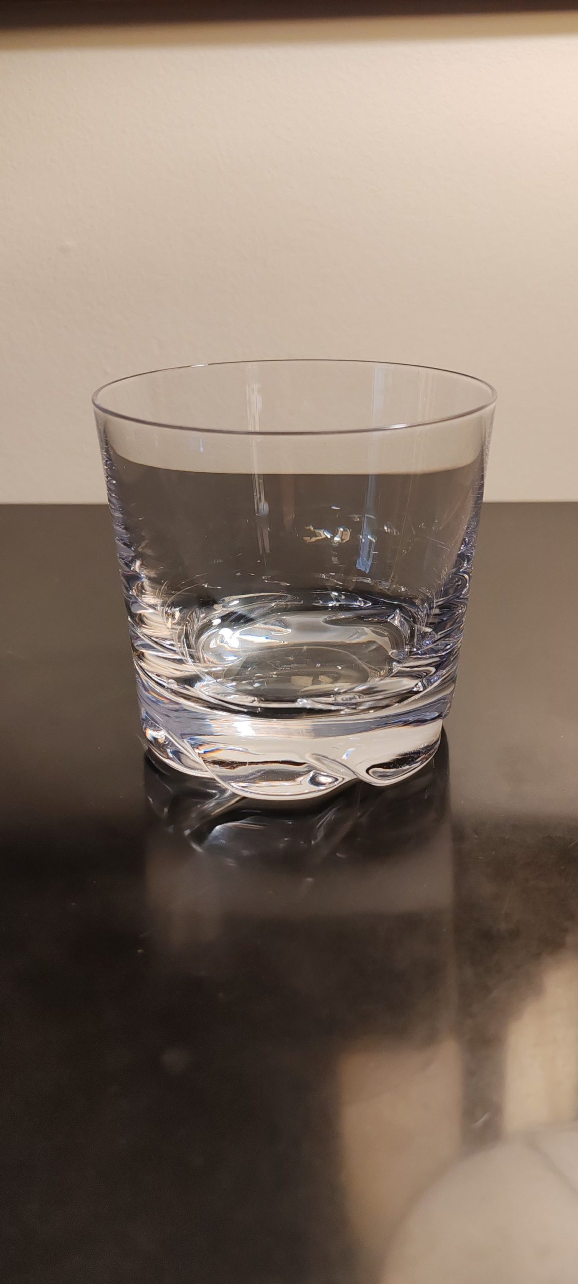 6 Verres à Whiky
en Cristal de DAUM
Modèle Blanzey Hauteur 9cm