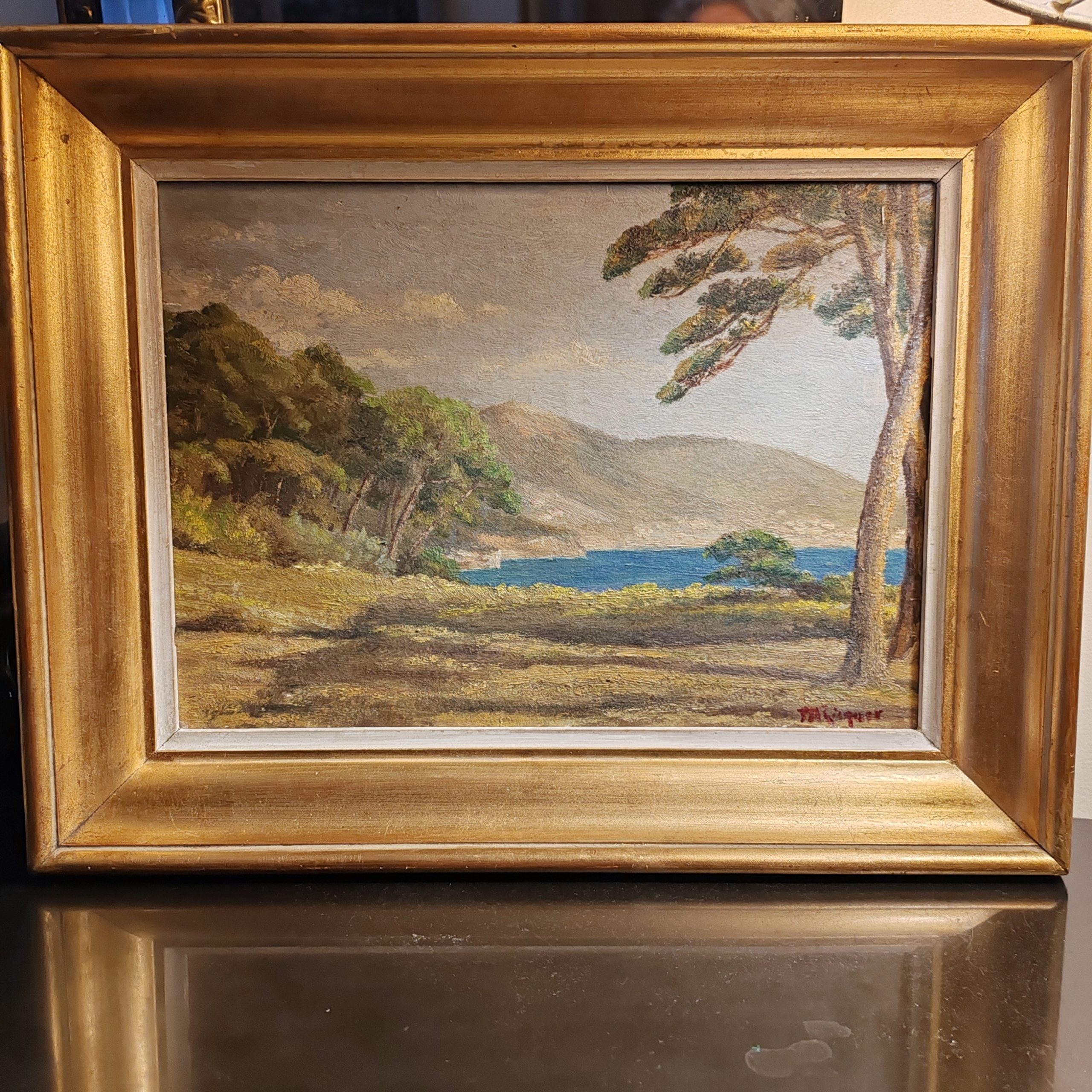 Huile sur Panneau
Paysage Provençal sur panneau
42 cm x 33 cm