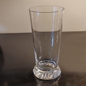6 Verres en Cristal de DAUM Nancy Modèle Filigrane.