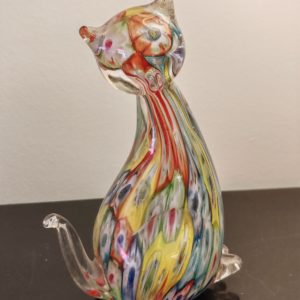 Sculpture de chat
en verre de MURANO
Hauteur 16 cm