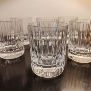 6 Verres à Whisky
CRISTAL DE BACCARAT
Modèle Harmonie
Hauteur 10,5 cm